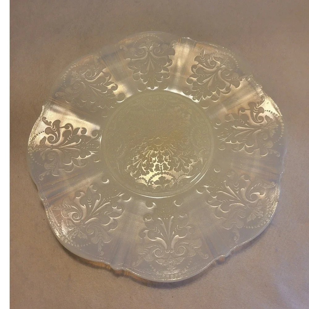 Vtg Victorian Petalware Plate 11